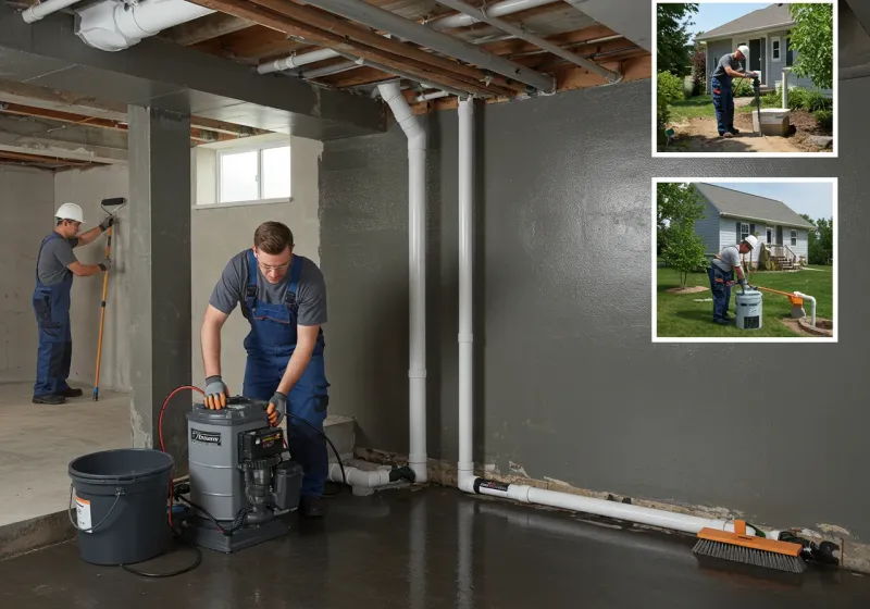 Basement Waterproofing and Flood Prevention process in West Islip, NY